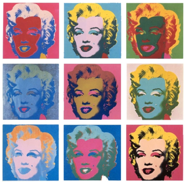 Andy Warhol After Series Of 10 Marilyn Monroe 1967 Silskcreen Contemporary Art Plazzart
