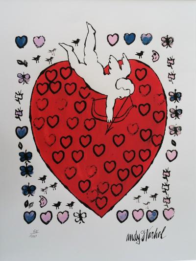 Andy WARHOL (d’après) - Angel - Granolithographie 2