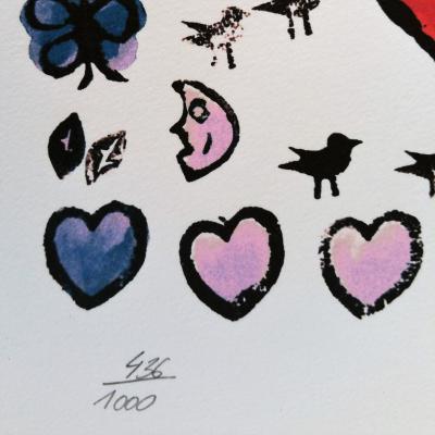 Andy WARHOL (d’après) - Angel - Granolithographie 2