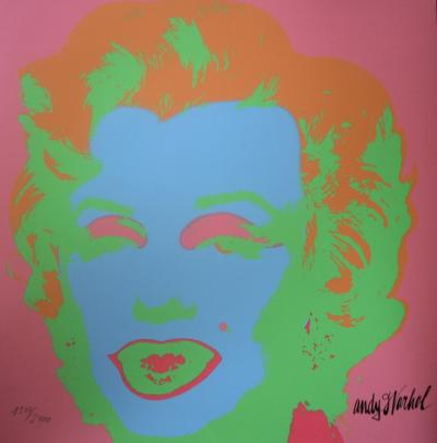 Andy WARHOL (d’après) - Série de 10 Marilyn Monroe, 1967 - Sérigraphie 2