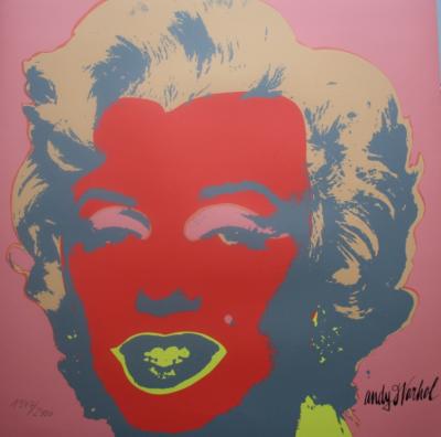 Andy WARHOL (d’après) - Série de 10 Marilyn Monroe, 1967 - Sérigraphie 2