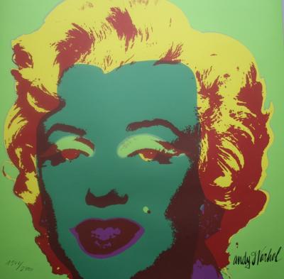 Andy WARHOL (d’après) - Marilyn Monroe IV - Granolithographie 2