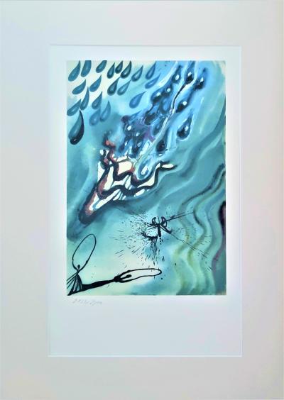 Salvador DALI (d’après) - Alice aux pays des merveilles - Lithographie 2