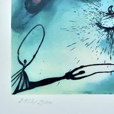 Salvador DALI (d’après) - Alice aux pays des merveilles - Lithographie 2