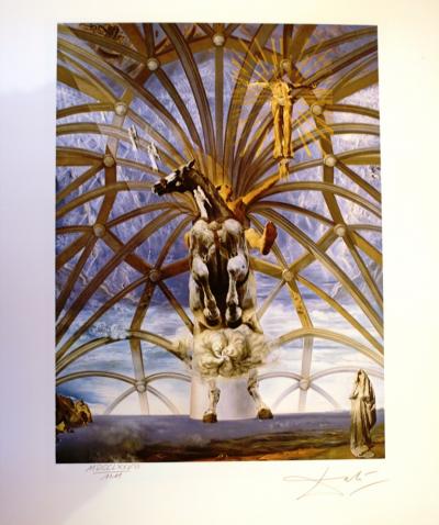 Salvador DALI (d’après) - Santiago El Grande, 1988 - Lithographie 2
