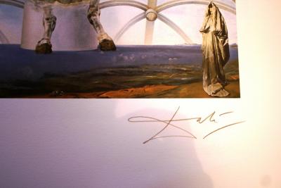 Salvador DALI (d’après) - Santiago El Grande, 1988 - Lithographie 2