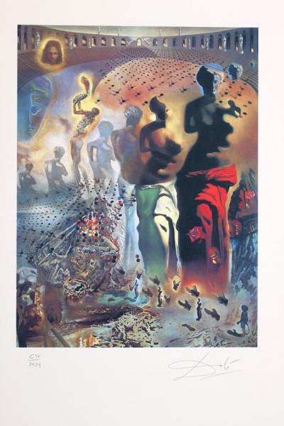 Salvador DALI  (d’après) - The Hallucinogenic Toreador - Lithographie 2