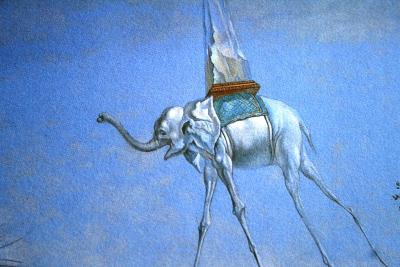 Salvador DALI (1904-1989) (d’après) - Dream Caused by the Flight of a Bee around a Pomegranate a Second before Awakening, 1988, Lithographie 2