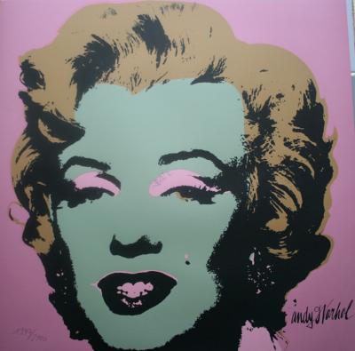 Andy WARHOL (d’après) - Série de 10 Marilyn Monroe, 1967 - Sérigraphie 2