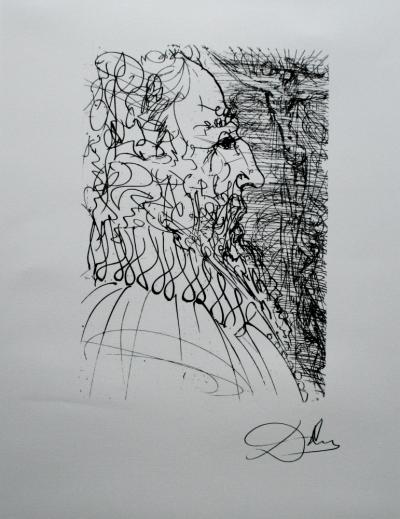 Salvador DALI (d’après) - Timeless, 1984 - Lithographie 2