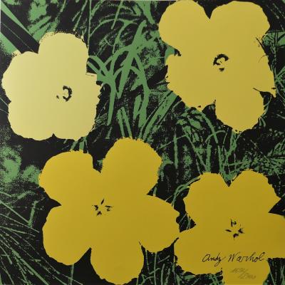 Andy WARHOL (d’après) - Flower  III - Sérigraphie 2