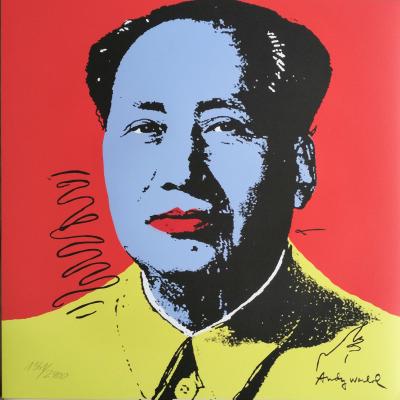 Andy WARHOL (after) - Mao - Granolithography 2