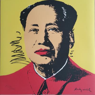 Andy WARHOL (d’après) - Mao - Granolithographie 2
