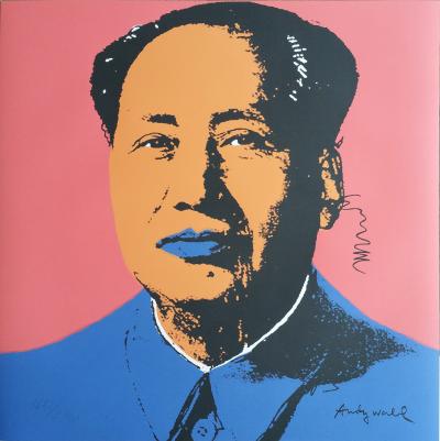 Andy WARHOL (d’après) - Mao, 1967 - Sérigraphie 2