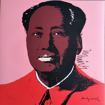 Andy WARHOL (d’après) - Mao - Granolithographie 2