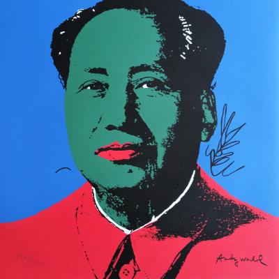 Andy WARHOL (d’après) - Série Mao (1967), Granolithographie 2