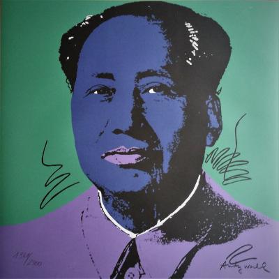Andy WARHOL (d’après) - Mao - Granolithographie 2