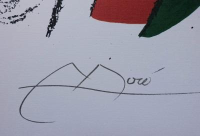 Joan MIRO (d’après) - Le Lion qui dort - Lithographie 2