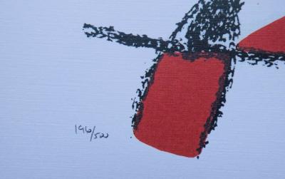 Joan MIRO (d’après) - Le Lion qui dort - Lithographie 2