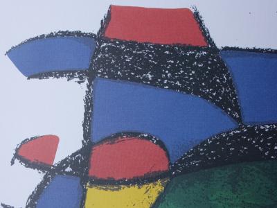 Joan MIRO (d’après) - Le Lion qui dort - Lithographie 2