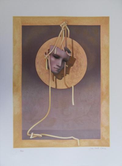 Jean-Paul CLEREN - Le Masque, Lithographie signée au crayon et numérotée 2