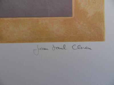 Jean-Paul CLEREN - Le Masque, Lithographie signée au crayon et numérotée 2