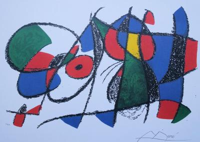 Joan MIRO (d’après) - Le Lion qui dort - Lithographie signée et numérotée 2