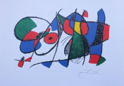 Joan MIRO (d’après) - Le Lion qui dort - Lithographie signée et numérotée 2