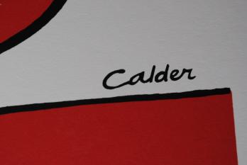 Alexander CALDER (d’après) - Le Tourbillon, Lithographie signée 2