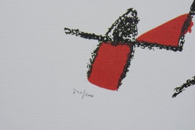 Joan MIRO (d’après) - Composition espagnole, Lithographie 2