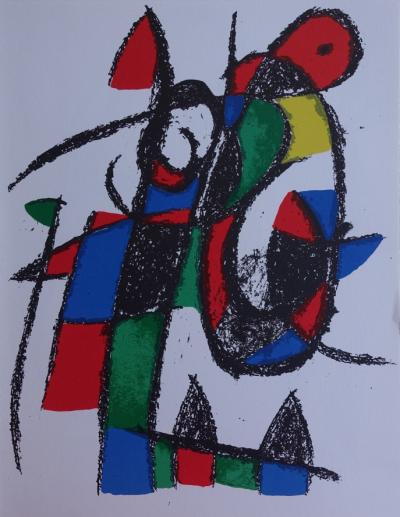 Joan MIRO - L’âne triste -  Lithographie originale + certificat 2