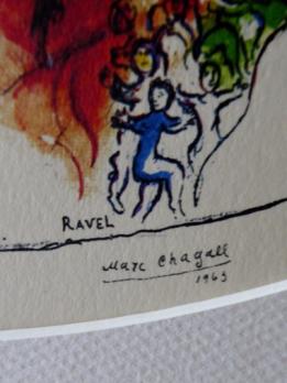 Marc CHAGALL (d’après) - Plafond de l’Opéra de Paris, Lithographie numérotée 2