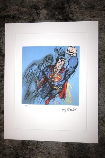 Andy WARHOL (d’après) - Superman, 1984  - Granolithographie 2