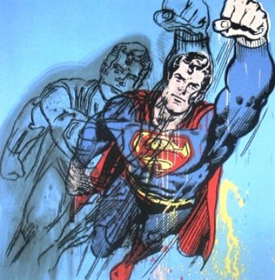 Andy WARHOL (d’après) - Superman, 1984  - Granolithographie 2