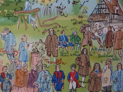 Raoul DUFY : Histoire d’Electricité - Lithographie 2