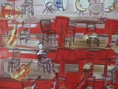 Raoul DUFY : L’Entracte, Lithographie signée 2