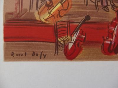 Raoul DUFY : L’Entracte, Lithographie signée 2