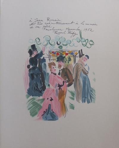Raoul DUFY - Hommage à Renoir - Lithographie signée