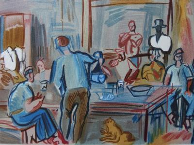 Raoul DUFY: The Harvesters, Signed Lithograph 2