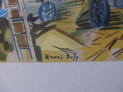 Raoul DUFY: The Harvesters, Signed Lithograph 2
