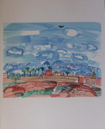 Raoul DUFY : Au Maroc - Lithographie signée