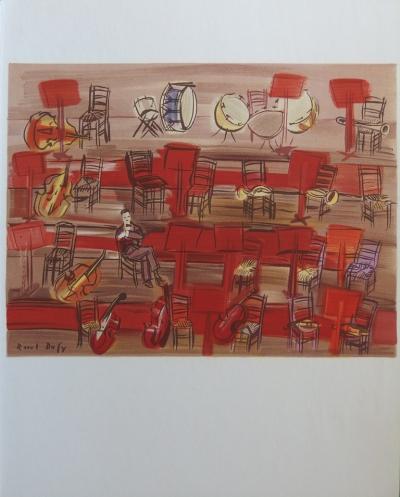 Raoul DUFY : L’Entracte, Lithographie signée 2