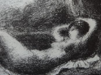 Pierre Auguste RENOIR (d’après) - Nu couché, Lithographie signée 2