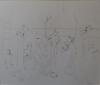 Pablo PICASSO (d’après) - Les Saltimbanques, Lithographie signée 2