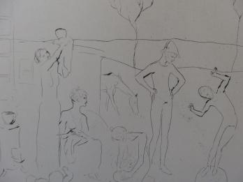 Pablo PICASSO (d’après) - Les Saltimbanques, Lithographie signée 2