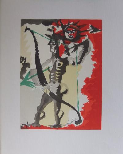 Jean LURCAT - Archer, Lithographie signée 2