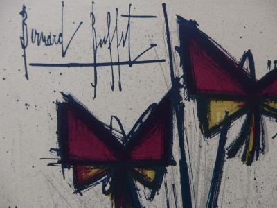 Bernard BUFFET - Les Pensées, 1964, Lithographie originale signée 2