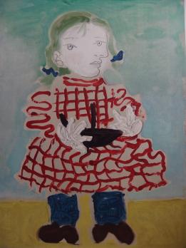 Pablo PICASSO - Maya, Lithographie originale signée 2