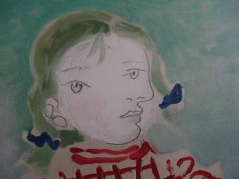 Pablo PICASSO - Maya, Lithographie originale signée 2