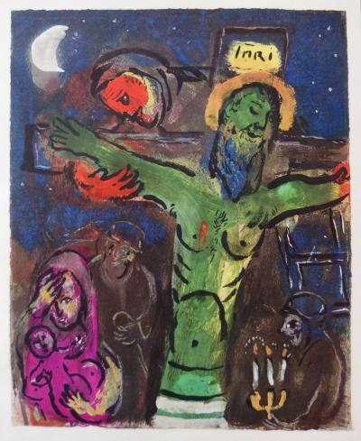 Marc CHAGALL (d’après) - Christ, Lithographie 2